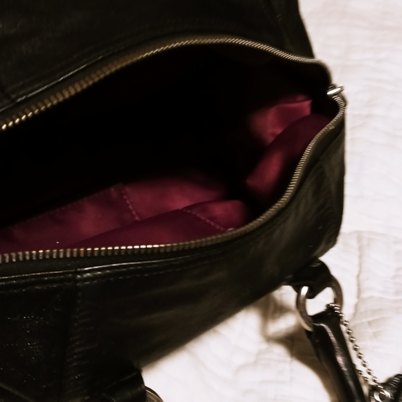 Coach black leather new without tags bag - Picture 15 of 15
